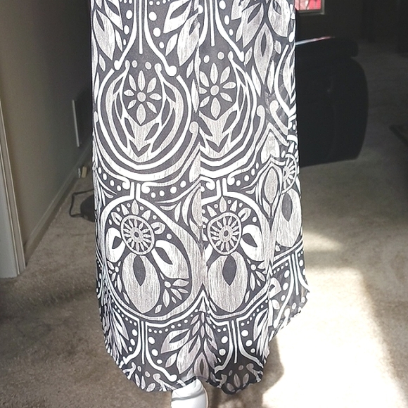 GLAM BLACK/GREY DRESS SIZE SMALL - Picture 6 of 12